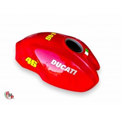 Réservoir Ducati Rouge-...